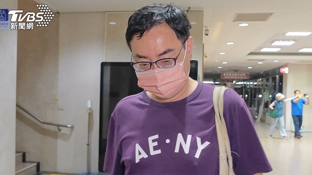 大同公司前法務處長趙安以50萬元交保。(圖/TVBS)