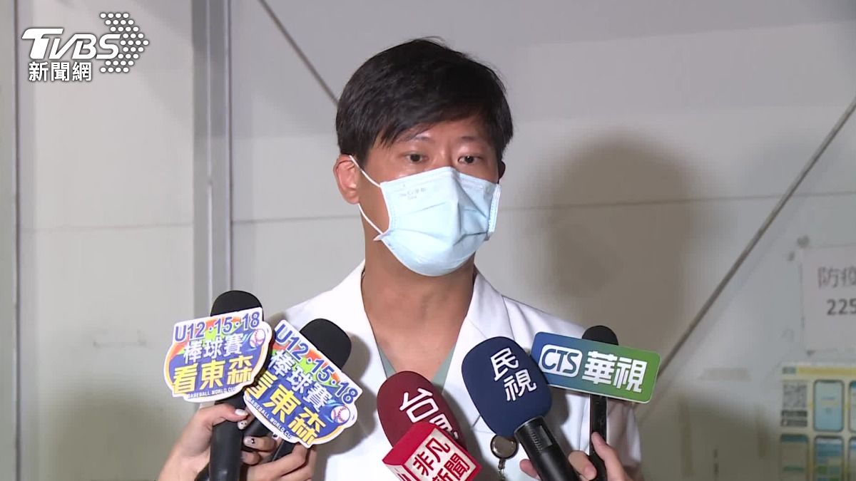 耕莘醫院醫師說明。(圖/TVBS)