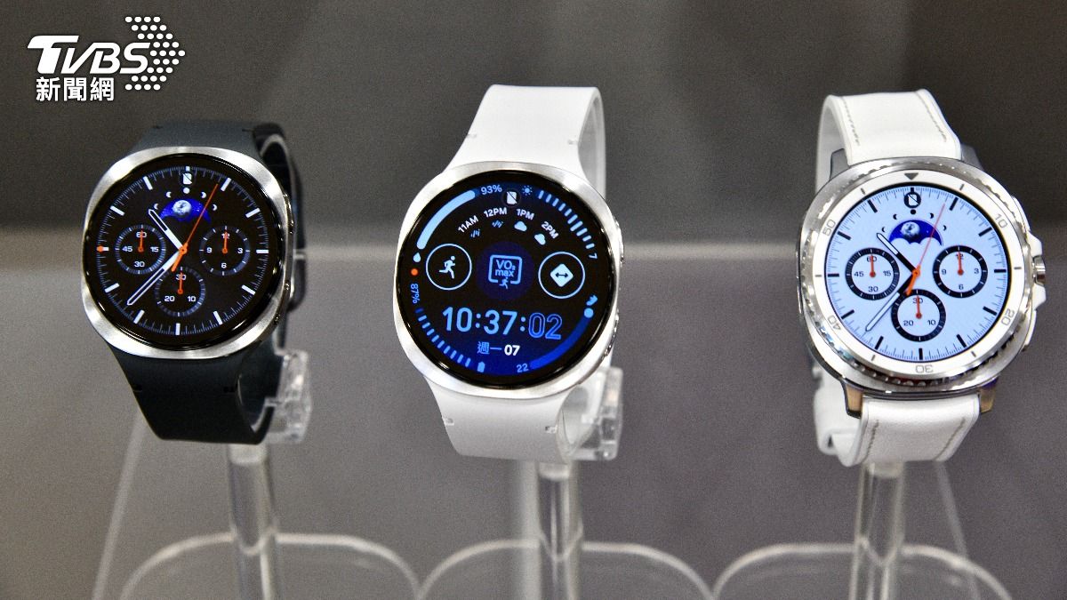 Galaxy Watch8搭載3奈米處理晶片。（圖／胡瑞麒攝）