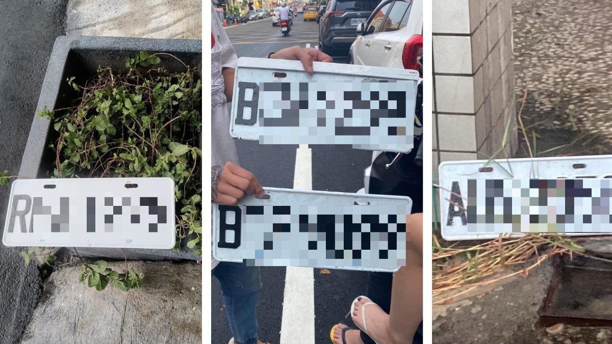 鹿港暴雨沖走車牌!臉書湧現協尋潮 民眾急喊:我的牌去哪