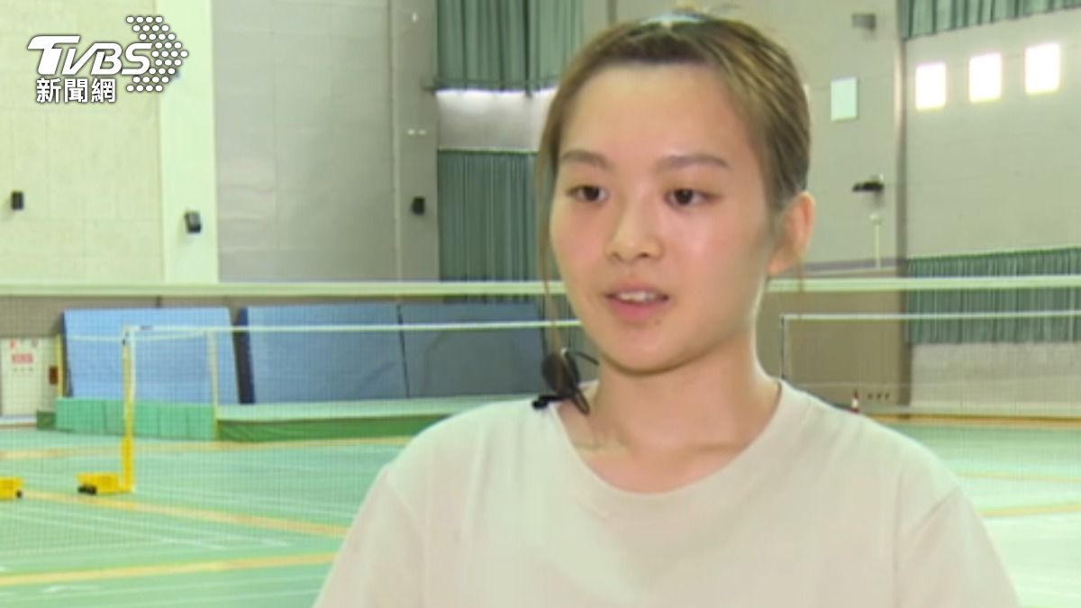 德國世大運羽球女單選手 王珮伃 (圖/TVBS)