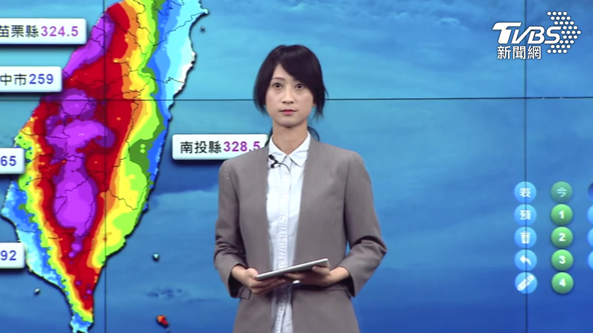 氣象署啟動劇烈豪雨加強作業。(圖/TVBS)