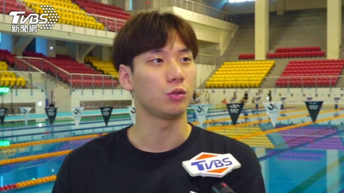 王冠閎接受TVBS專訪。（圖／TVBS）