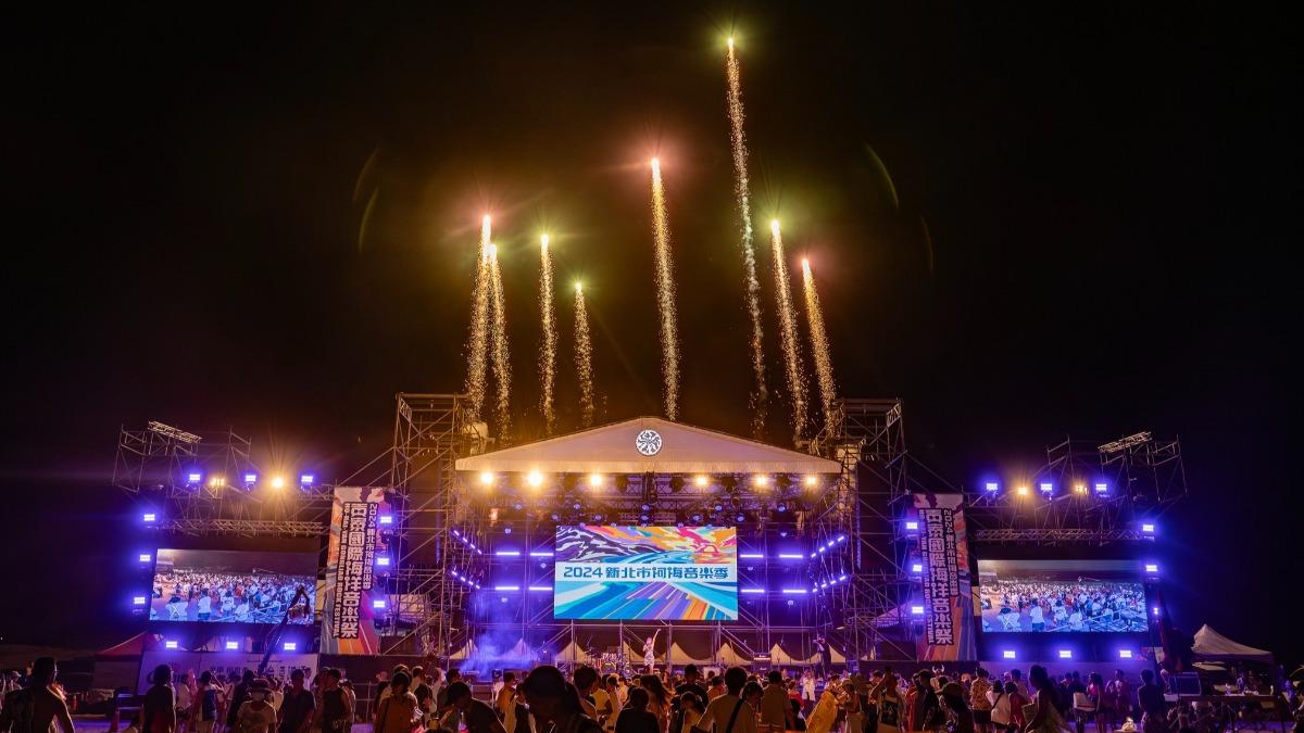 2025貢寮海洋音樂祭7月底熱力開唱　迪士尼主題沙雕免費看