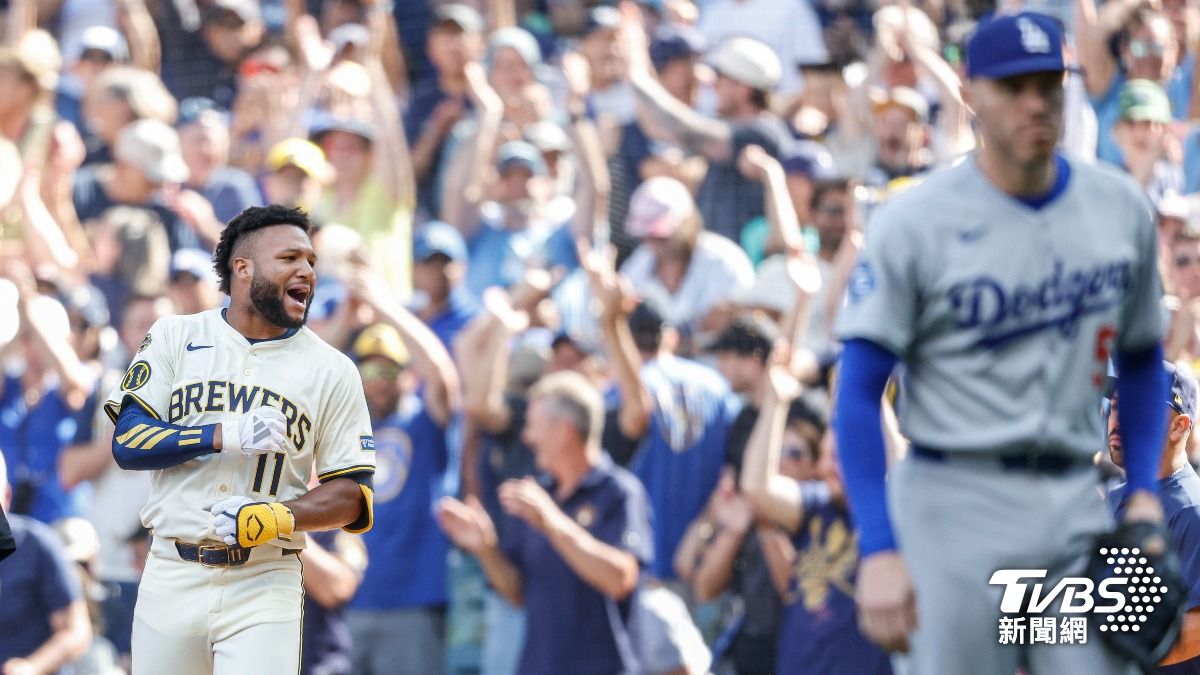 MLB／大谷2保送無用！道奇慘吞六連敗在釀酒人主場遭橫掃