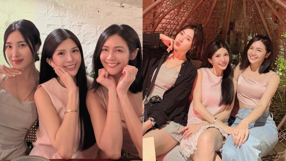 3國光女神合體耍美! 蘇心甯曬「10年前同框嫩照」笑喊:變阿姨了