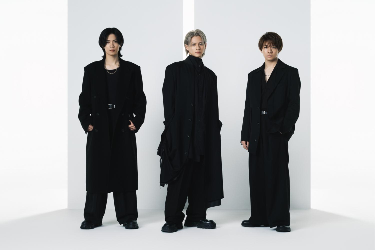 神宮寺勇太 、平野紫耀、岸優太(左起)出走後組成Number_i。(圖/TOBE Co., Ltd.提供)