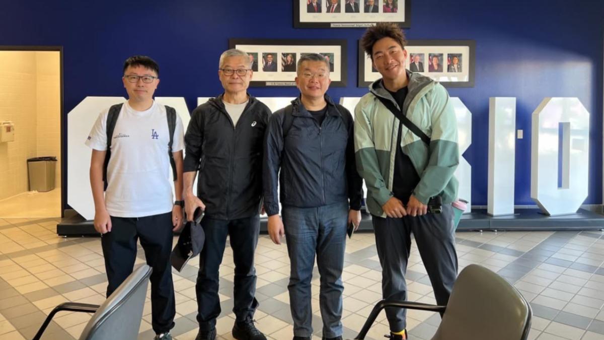 備戰WBC!蔡其昌攜手郭泓志抵美 招攬3台美混血球員