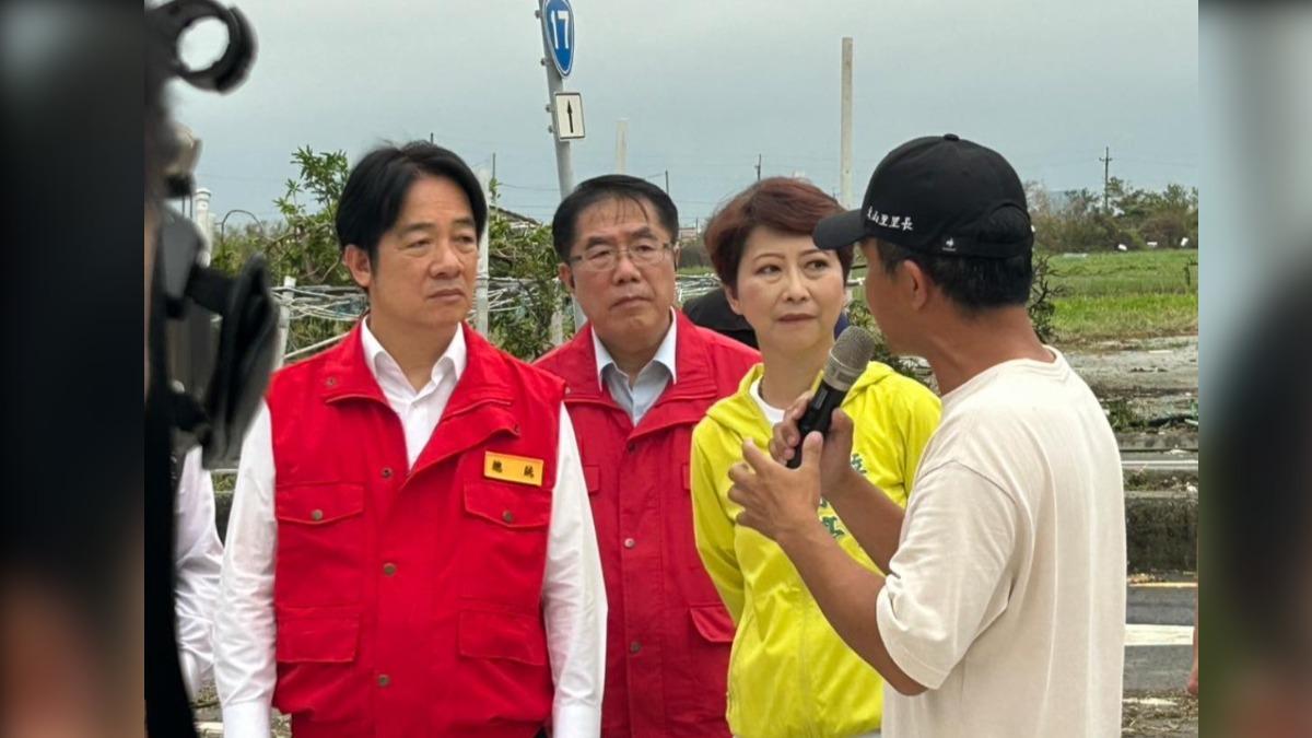 民進黨立委陳亭妃臉書ＰＯ出勘災照片。（圖／陳亭妃臉書）