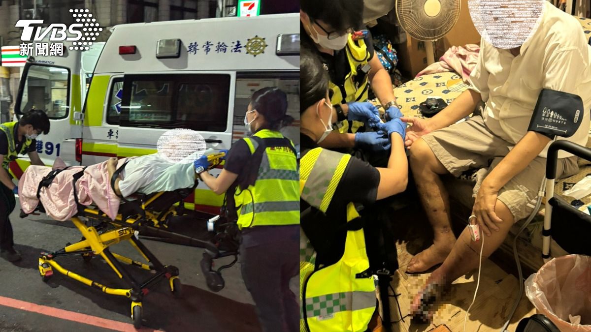 染糖尿病怕截肢!台中翁翹掉手術硬撐 痛到腳發黑潰爛壞死