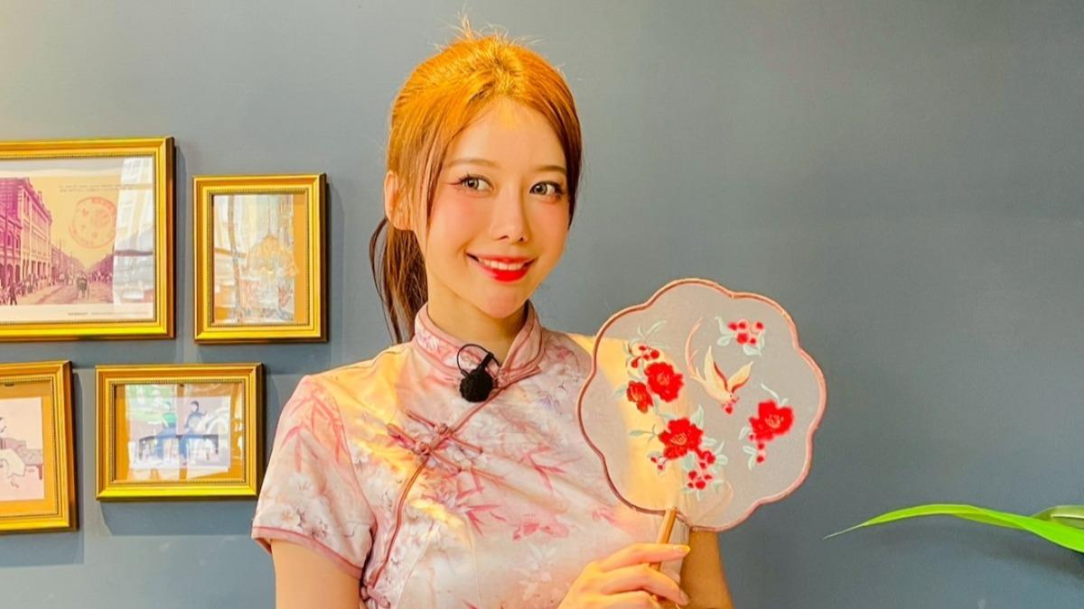 李雅英穿旗袍火辣熱舞!拜月老求紅線突「發爐」 籃籃爆衝失控