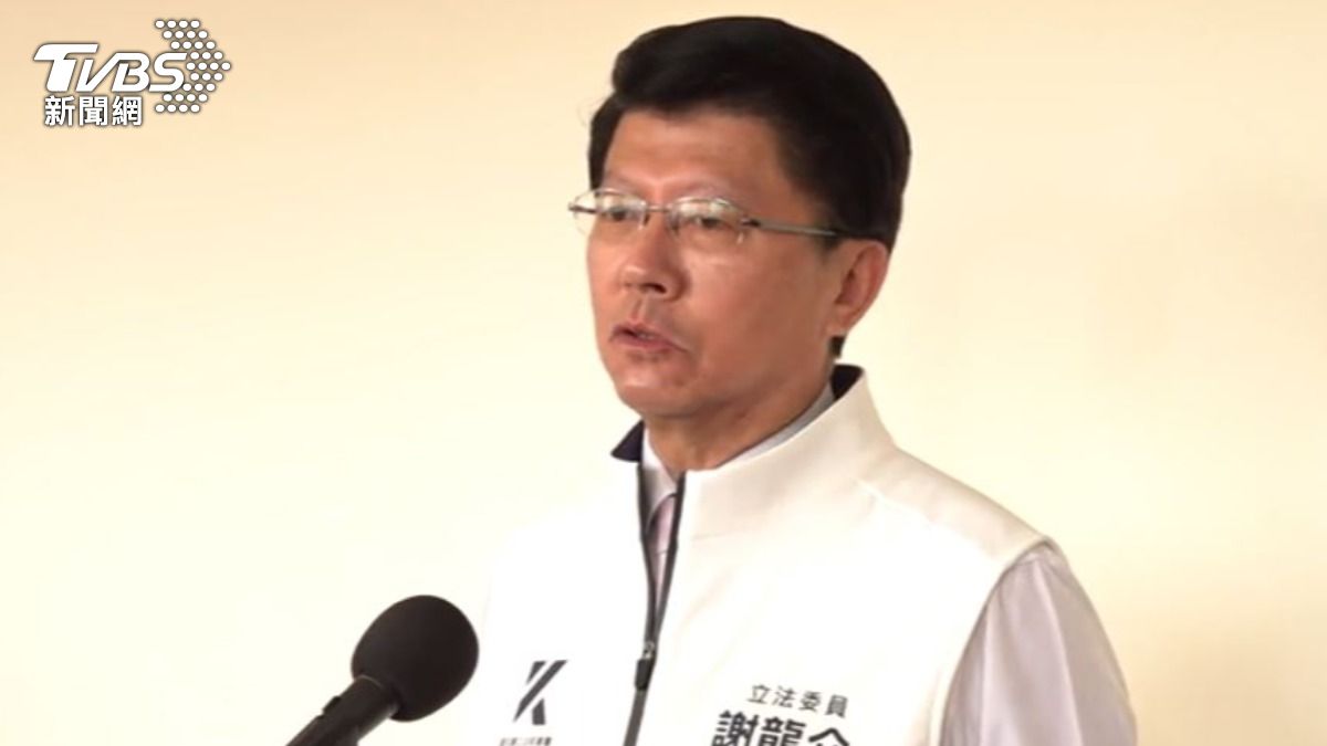 國民黨立委謝龍介。(圖/TVBS)