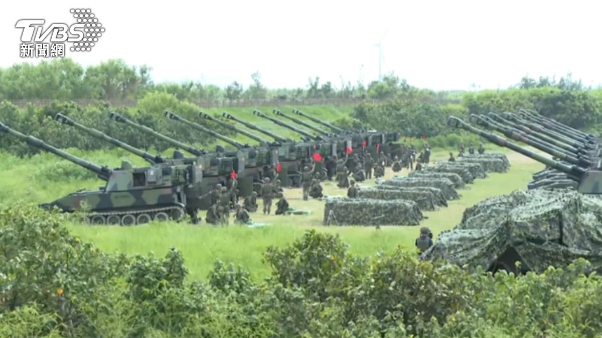 M109A5自走砲。(圖/TVBS)