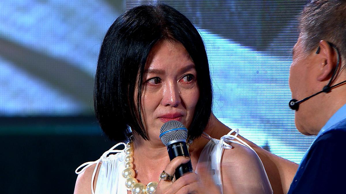 苗可麗和澎恰恰演繹父女情。(圖/三立提供)