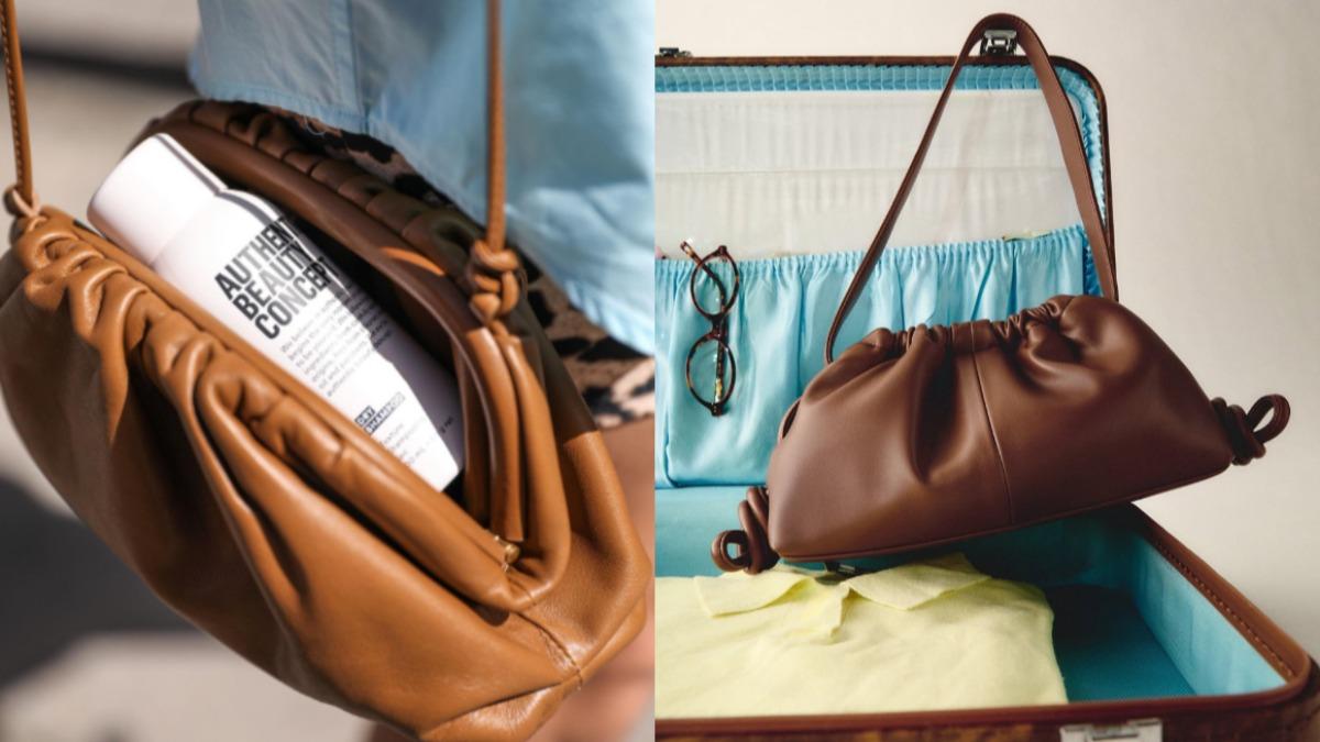 Bottega Veneta雲朵包（左）、GYOZA BAG（右）。（圖／翻攝自IG@da_midays、garment）　