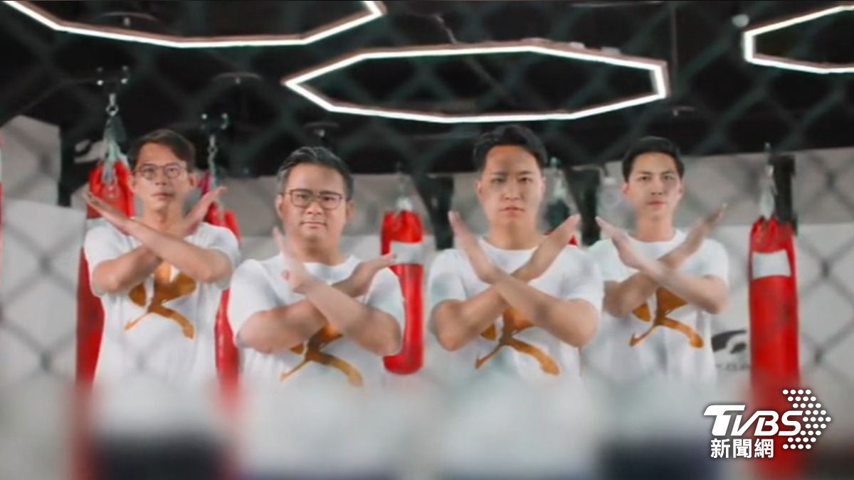 黃國昌力挺台中F3藍委。（圖／TVBS資料畫面）