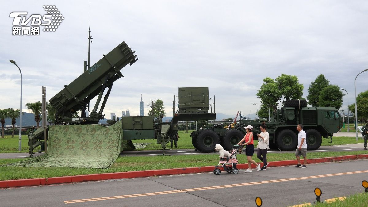 捍衛首都空防！愛國者飛彈進駐美堤河濱公園