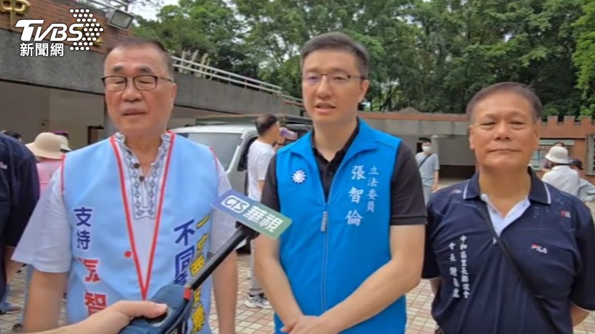 張智倫遭質疑未申報妻子房產,張智倫澄清已經申報。(圖/TVBS)