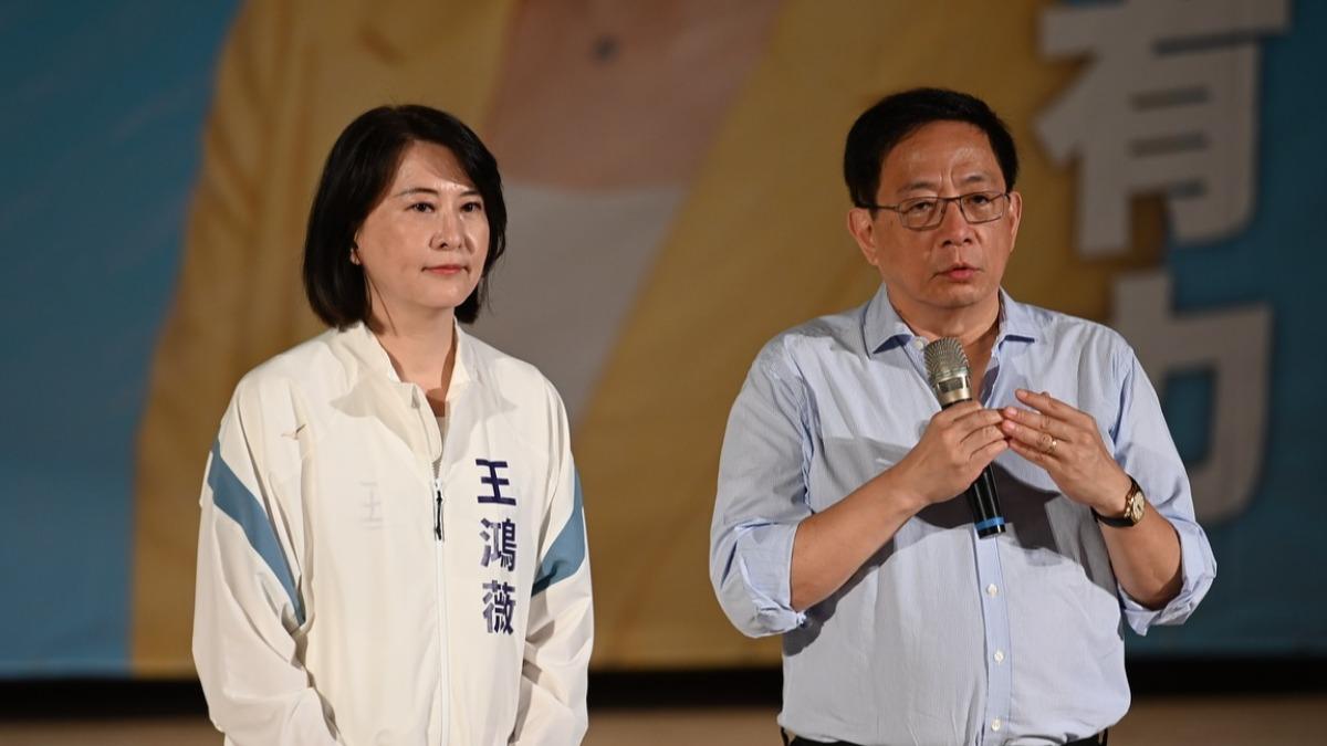站台王鴻薇反罷後援大會 管中閔轟民進黨:創造一批「鳥民意」