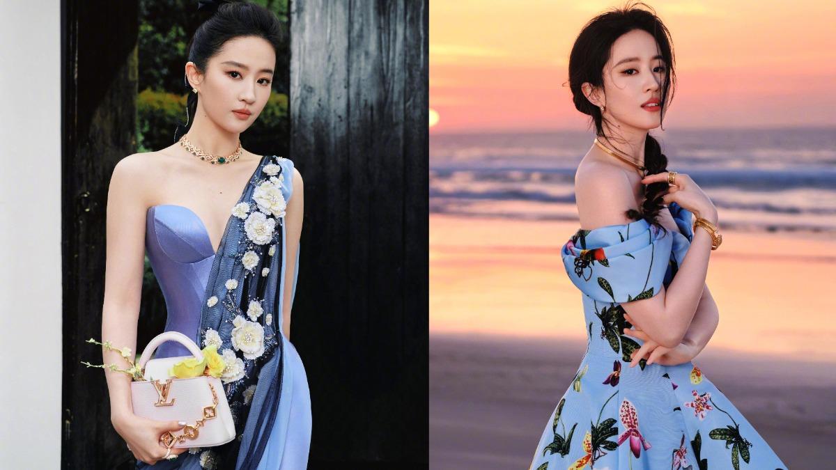 劉亦菲標榜自然美、不追求極致瘦身。(圖/翻攝自劉亦菲微博)