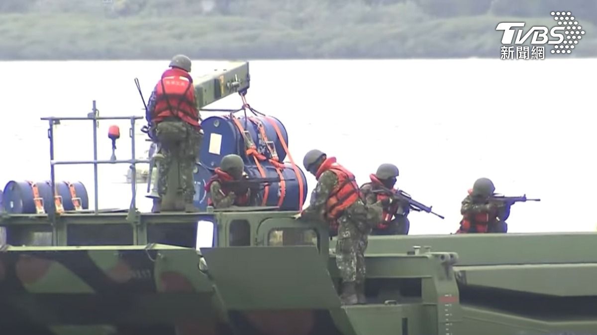 漢光演習Day4 反制共軍突襲!淡水河設「阻絕鏈」真的爆破