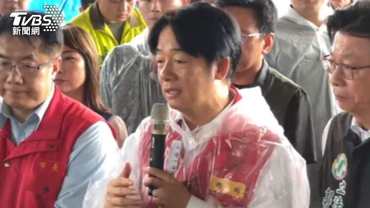 總統賴清德日前到台南勘災。（圖／TVBS）
