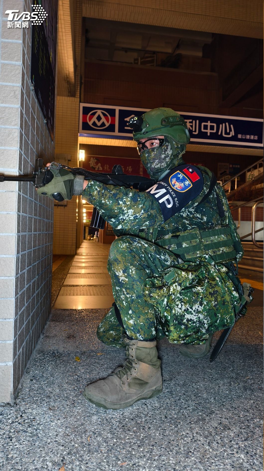 此次漢光實兵演練結合部隊任務及預設戰場環境,採實地實裝方式演練,以驗證作戰應用效果。(圖/陳冠宇攝)