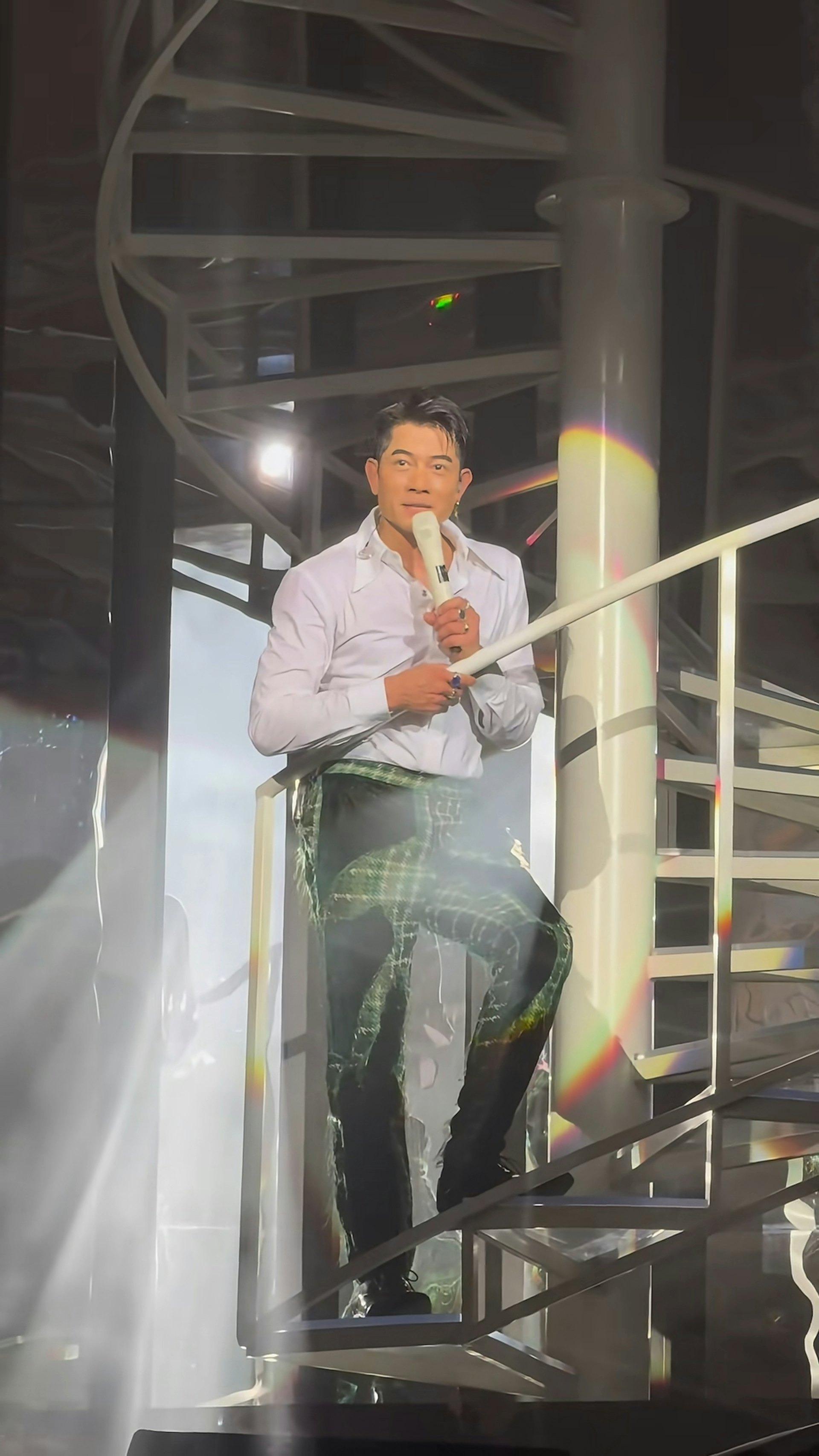 現年59歲的天王郭富城是圈內出了名的凍齡男神。(圖/翻攝自小紅書)