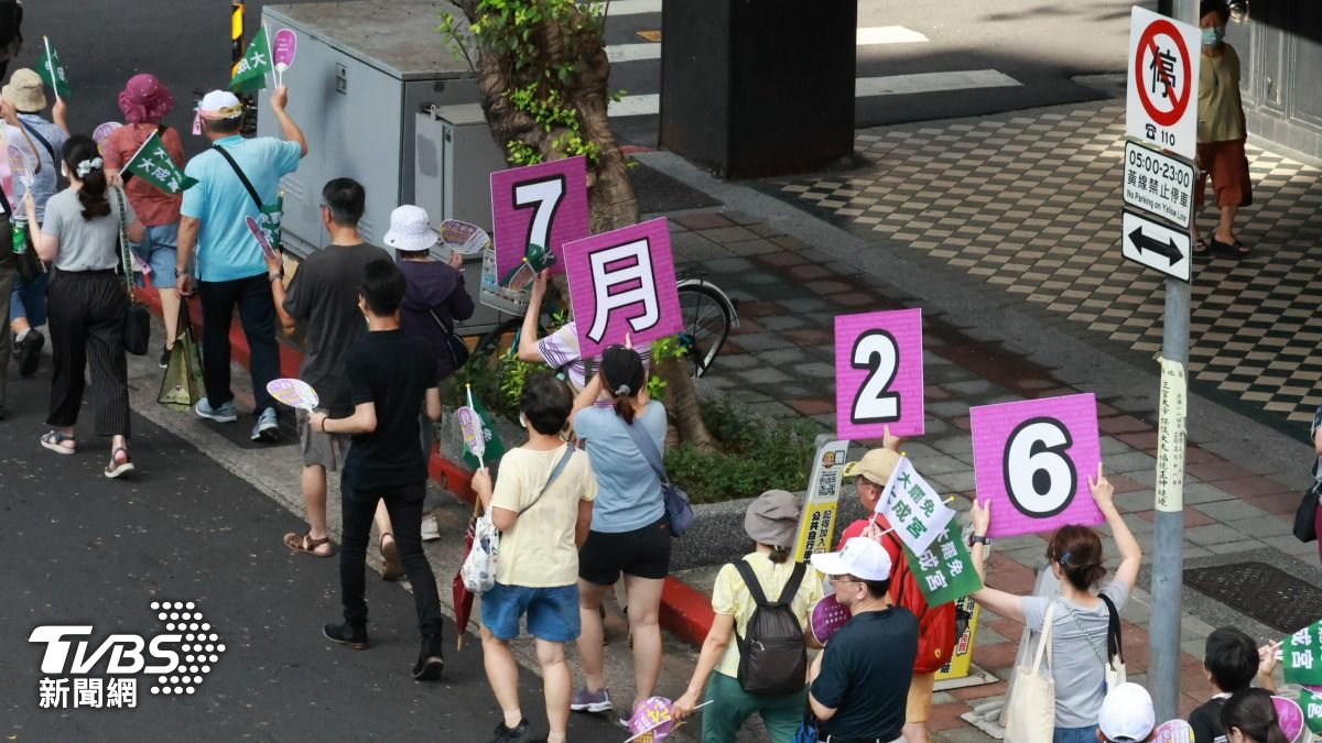 7月26日將進行大罷免投、開票。(圖/華子琛攝)