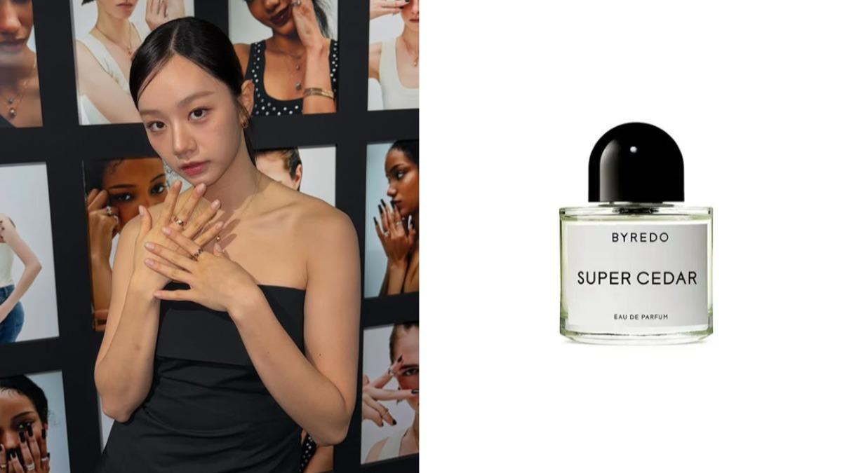 惠利分享BYREDO的Super Cedar北國之春淡香精是她的心頭好。(圖/翻攝自IG@hyeri_0609、 10/10 APOTHECARY官網)