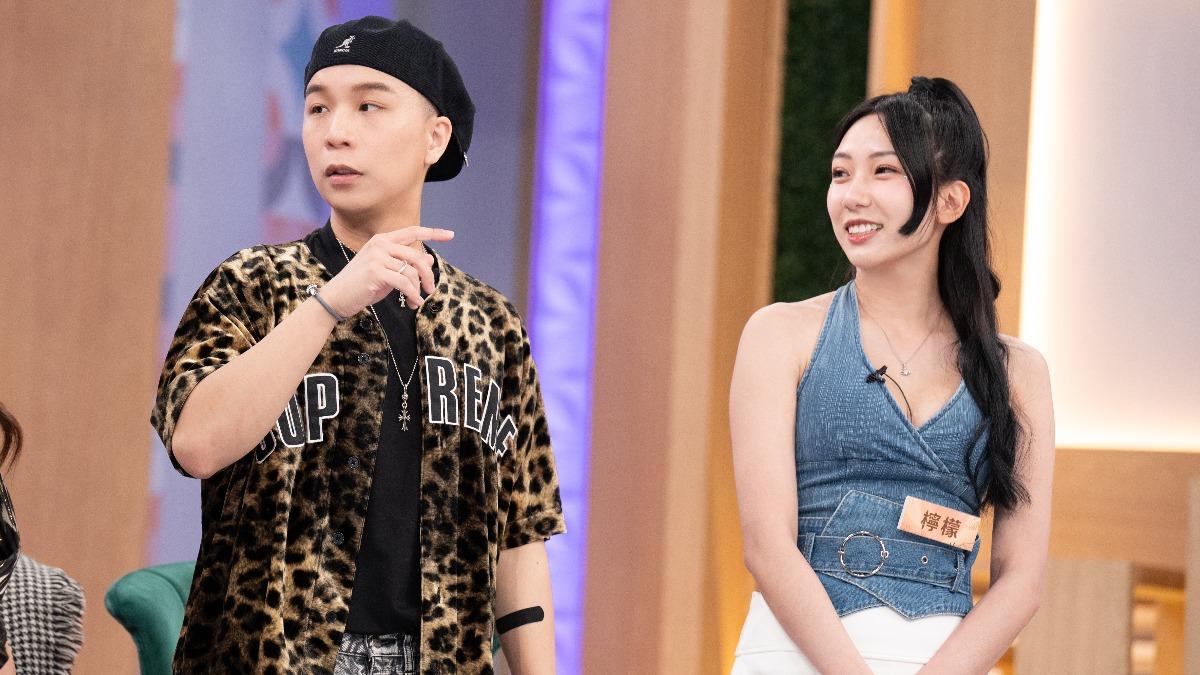 派翠克和檸檬爆出緋聞後同台。（圖／東森綜合提供）