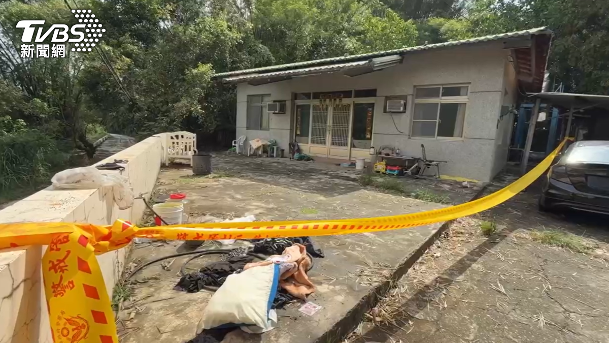一名25歲陳姓男子疑似在家中與父親爆口角，一氣之下持槍朝他射擊（圖／TVBS）