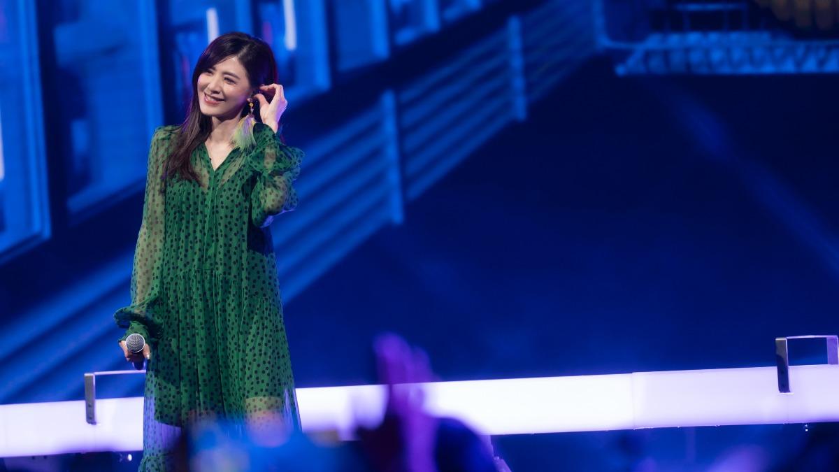 蘇慧倫感性落淚。(圖/相信音樂提供)