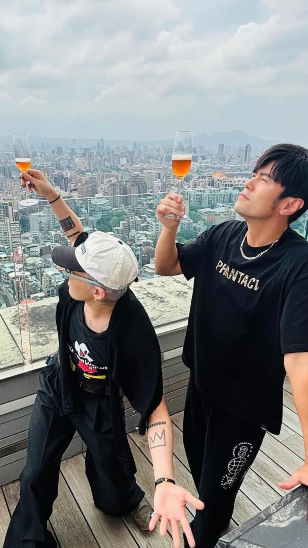 周杰倫跟GD可能在音樂上面合作。(圖/翻攝自周杰倫IG)