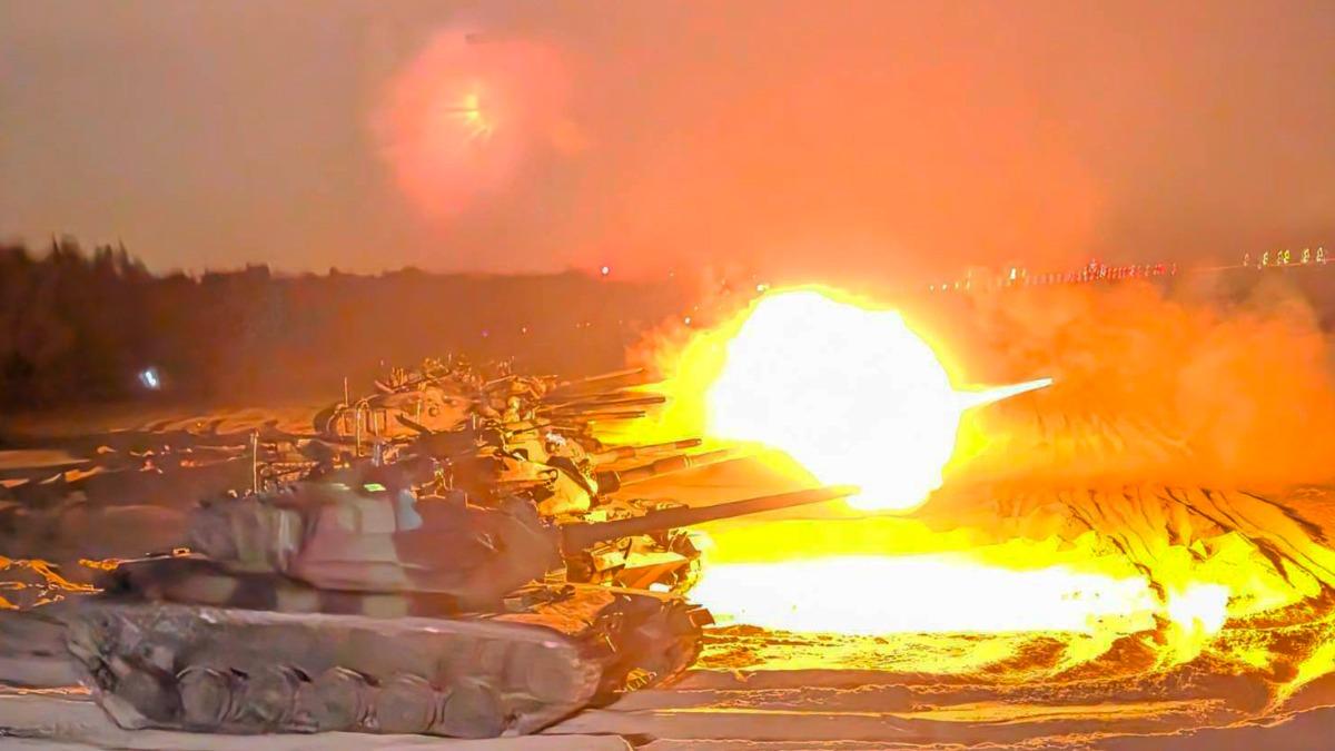 漢光演習金防部火炮齊發 實彈阻殲進犯敵軍