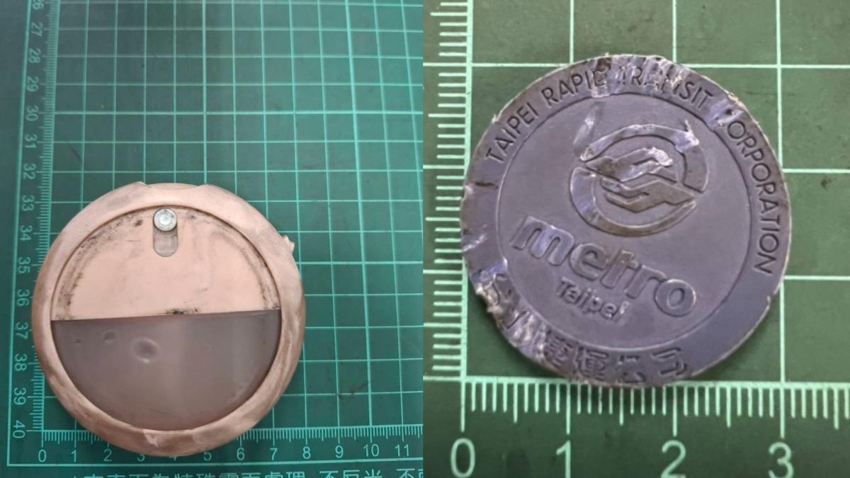 攜帶型酒精噴罐、單程票導致北捷「卡門」。(圖/北捷提供)