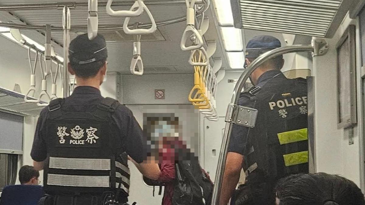台鐵爆佔位衝突!老翁「稱自保」暴怒掏刀 嚇壞整車旅客下場慘
