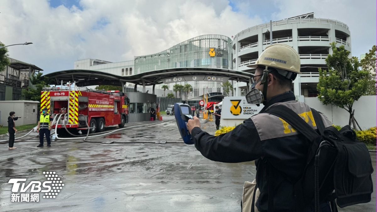 三元能源鋰電池廠狂燒27小時 空污再擴大?市府曝最新檢測結果