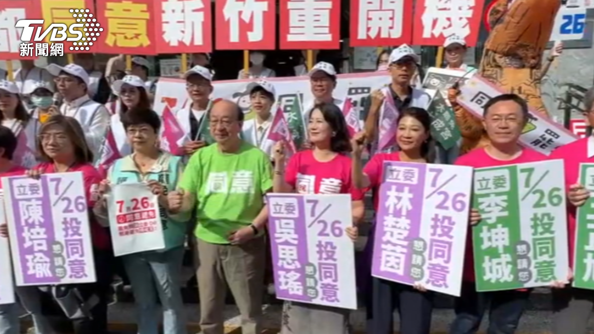 柯建銘回新竹故鄉。(圖/TVBS)