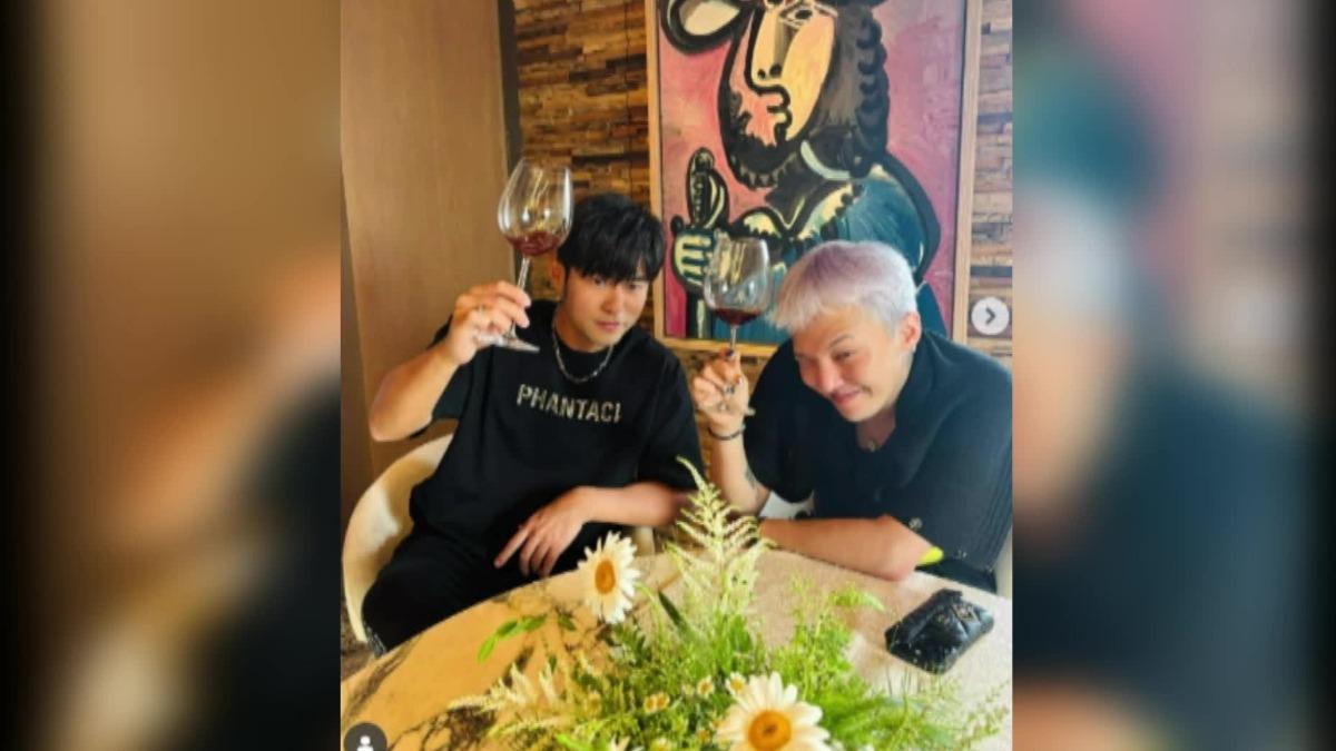 周杰倫與GD「夢幻聯動」。(圖/翻攝周杰倫IG)