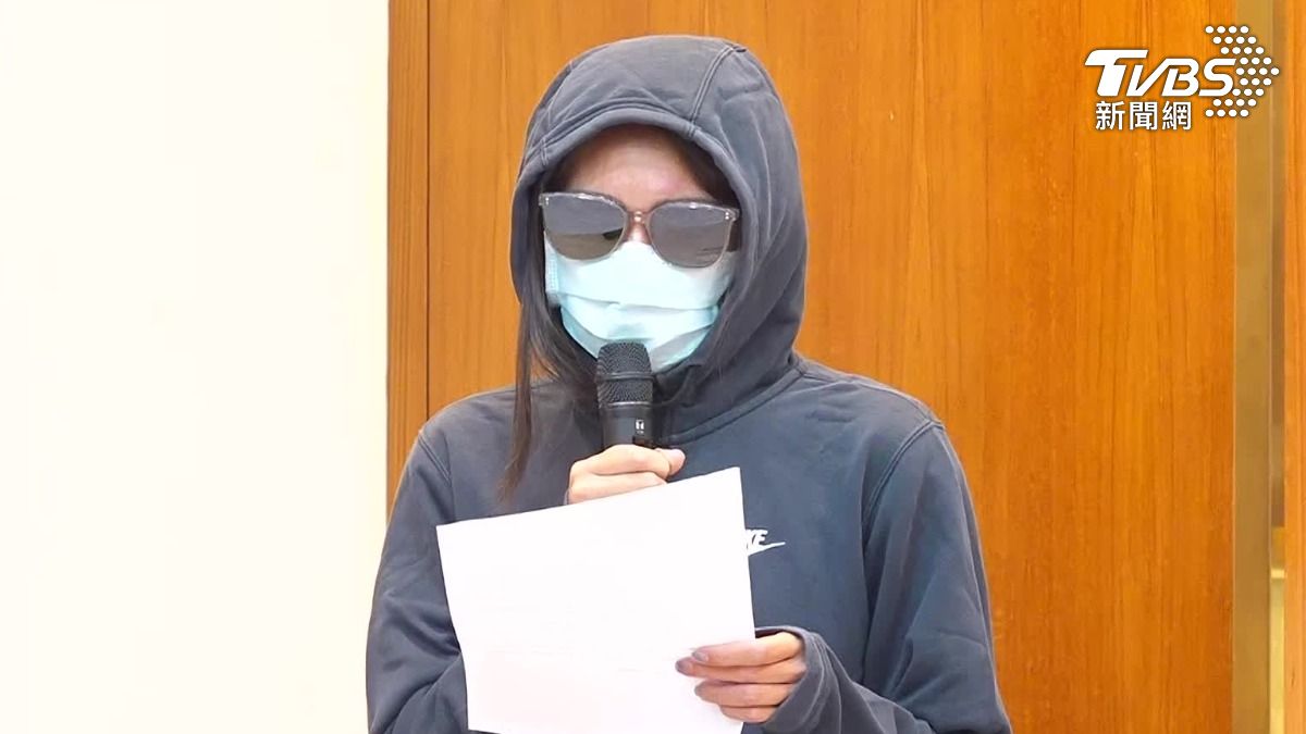 抽血換學分！受害女學生出面控訴校方懲處太輕。（圖／TVBS）