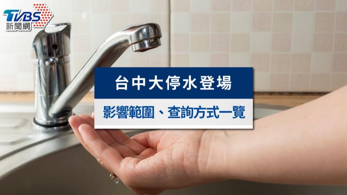 台中大停水來了!兩區3天無水可用,影響範圍、查詢方式一次看
