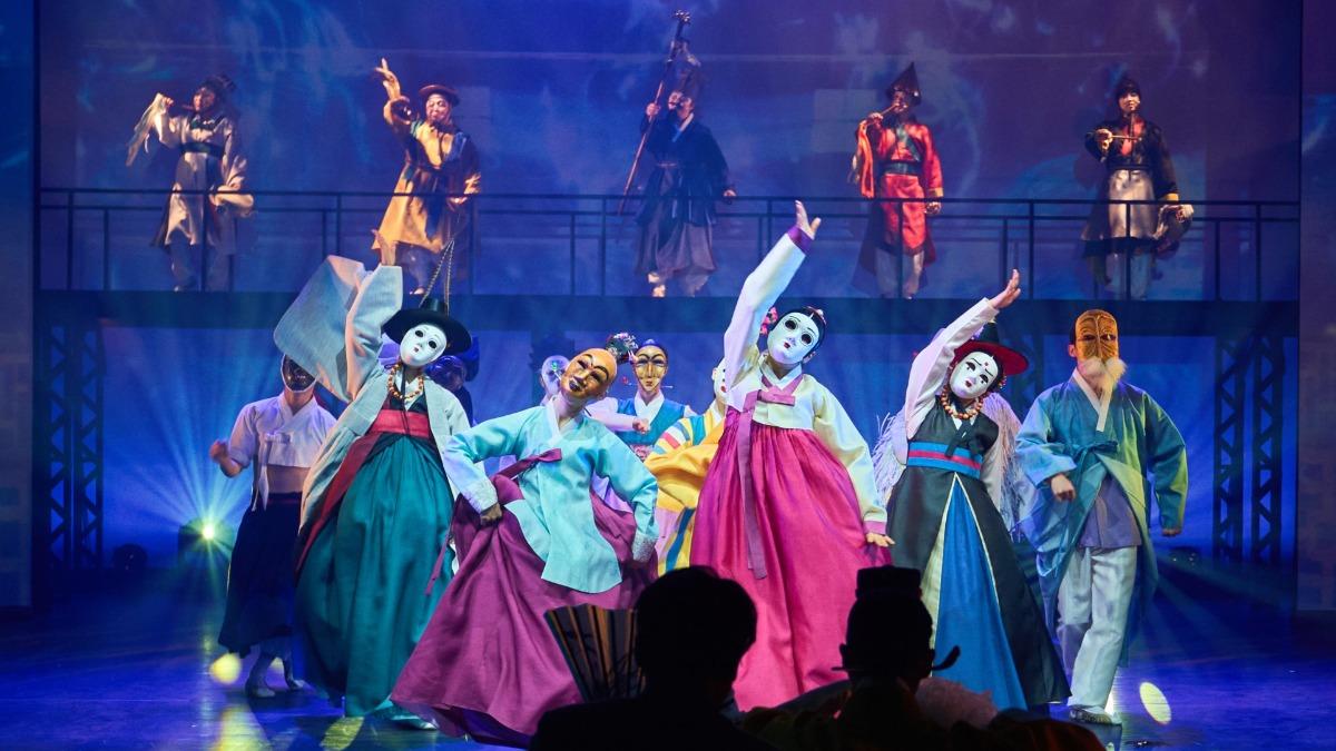 傳統藝能劇《優伶廻光》首度登台。(圖/韓國國立貞洞劇場提供)