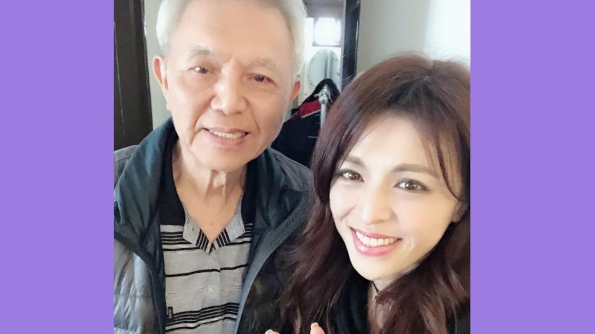 林葉亭(右)和父親合影。(圖/Yahoo提供)