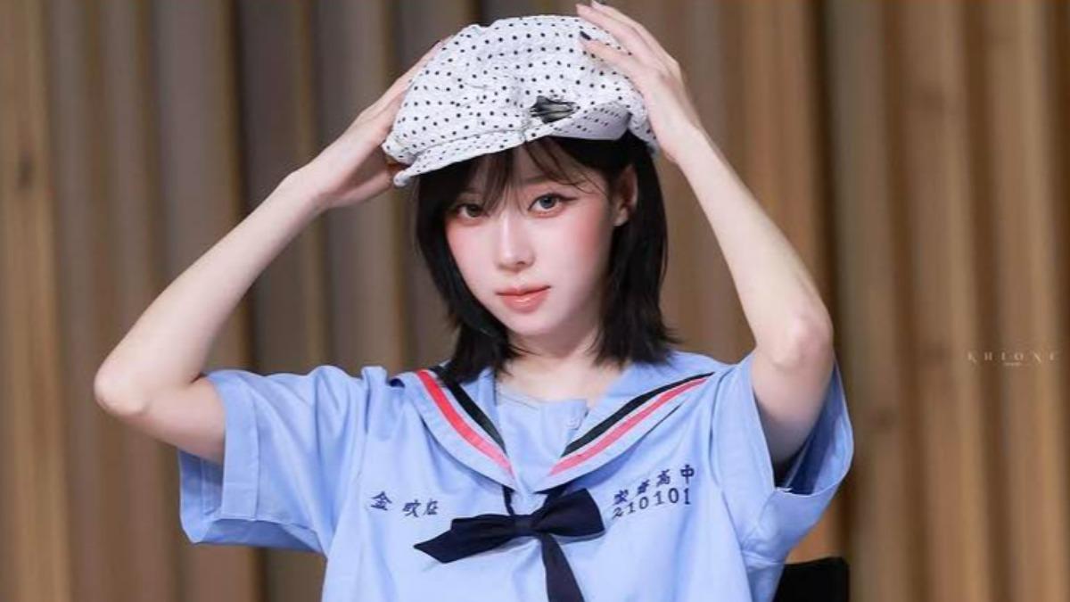 韓團aespa金旼炡穿「全台最美制服」　秒變高中生驚豔全網