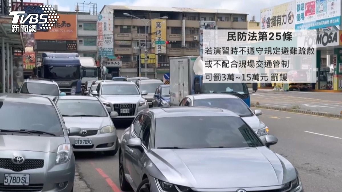 演習時不遵守規定,將被處以罰鍰。(圖/TVBS)
