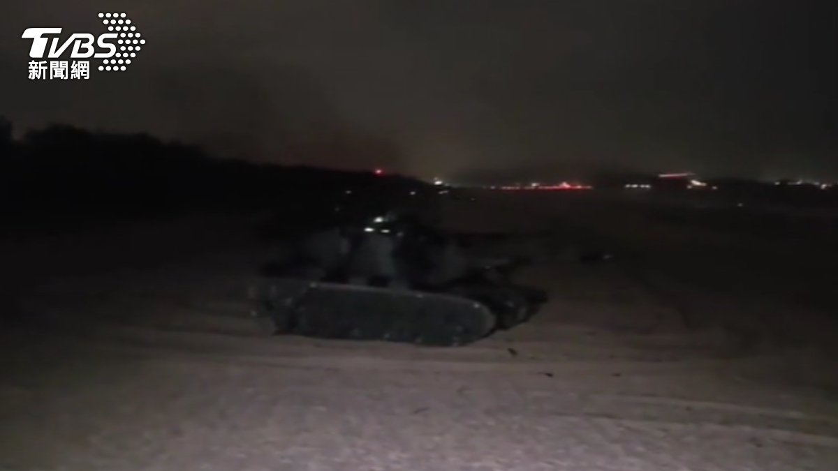 M60A3戰車。(圖/TVBS)