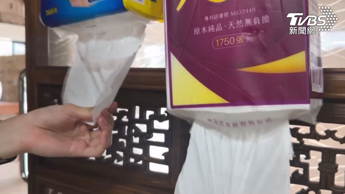 永豐餘控「厚」字侵權 邦尼熊反咬三孔專利。(圖/TVBS)