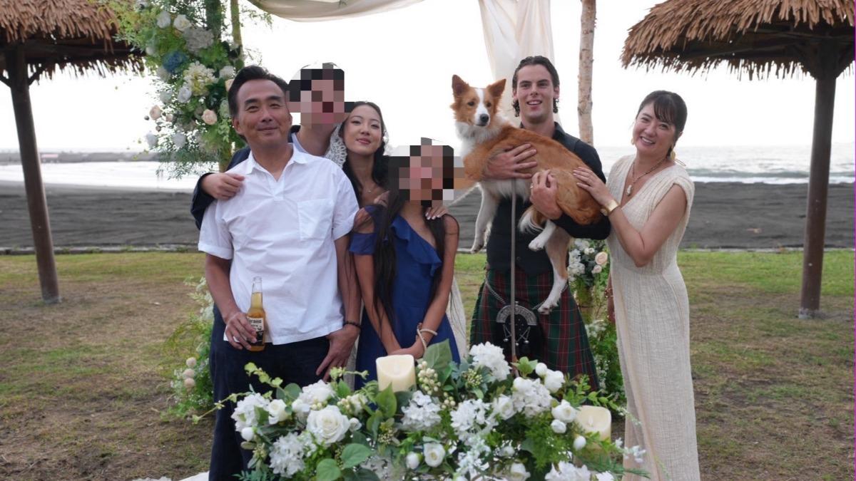 蔡岳勳20歲愛女蔡牧霏閃婚洋尪 于小惠曝婚禮現場:世上最美好