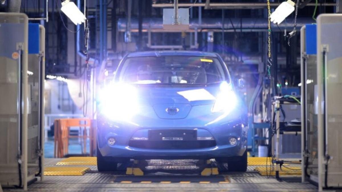日本追濱工廠於2010年於開始生產初代Leaf。（圖／Nissan提供）
